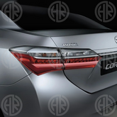 Corolla Back Lamps Pair (2017–2021)  Sleek Face Lift LED Tail Lights